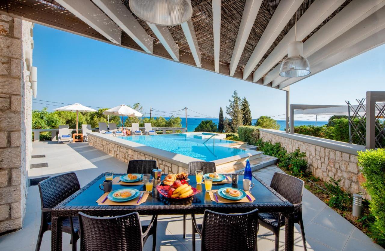 Villa Costamare - Enjoy Lazy Days On The Private Pool-Jacuzzi Pefki  Exterior photo